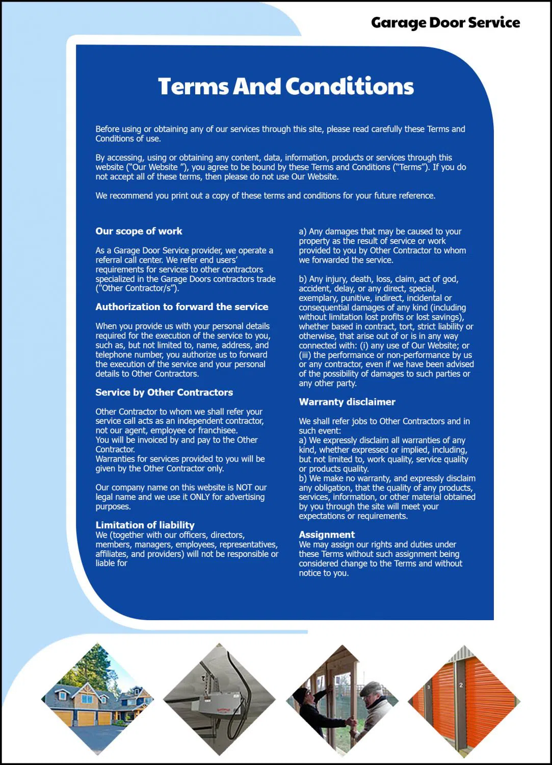 All County GarageDoor Service St Petersburg, FL 727-374-8794